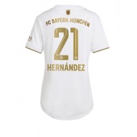 Bayern Munich Lucas Hernandez #21 Udebanetrøje Dame 2022-23 Kortærmet